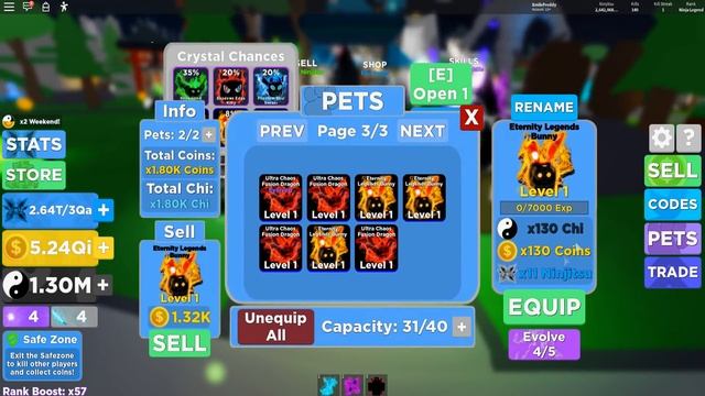 НОВЫЙ ЧИТЕРСКИЙ БОСС И ЧИТЕРСКИЕ ПИТОМЦЫ В ОБНОВЛЕНИИ Ninja Legends смотреть онлайн