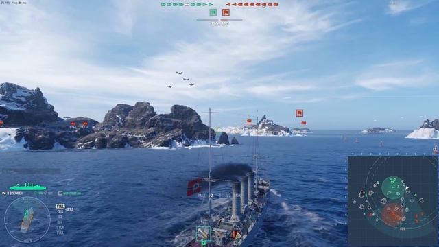 I Ruined This Country With Just 1 Battleship... (World of Warships) смотреть онлайн