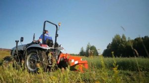 Сенокос на тракторе СКАУТ TY-404 | Роторная косилка Wirax
