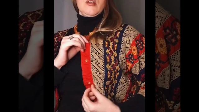 Старинный костюм 19 века, русский стиль. Винтажная Русская одежда смотреть онлайн