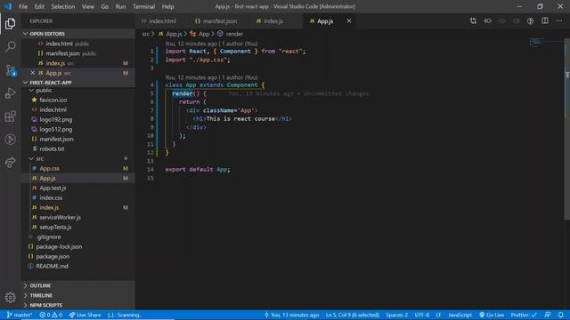 Tutorial- 4 React Class Components | React Tutorial for beginners | Learn React смотреть онлайн