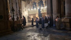 Гробница Иисуса, уникальные кадры. Храм Гроба Господня. Иерусалим.