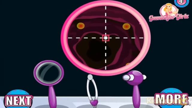Монстр, лечение ушка ▬ Monster Baby Ear Doctor, игры для детей смотреть онлайн