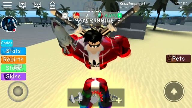 Как быстро сделать много ребитхов в симуляторе качка 3 || Roblox смотреть онлайн