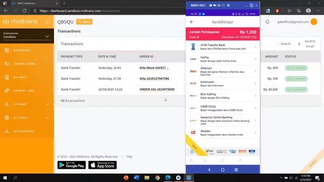 Tutorial Pembayaran Online Midtrans dengan Kotlin - Midtrans Android Studio part 1 смотреть онлайн