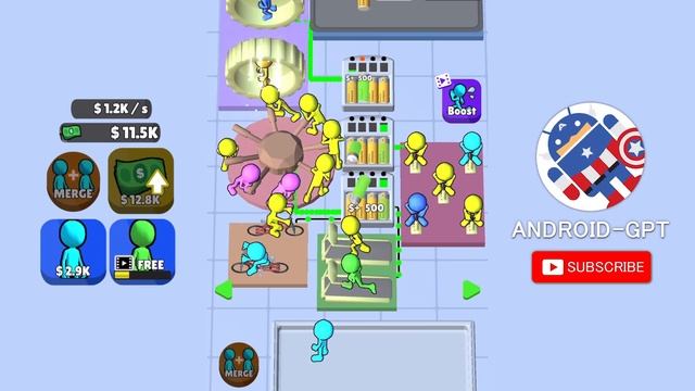 Free Idle Games - HUMAN ELECTRIC COMPANY (Energy Factory Clicker)