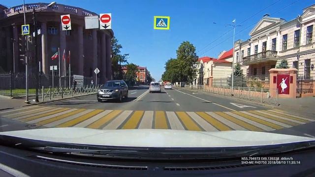 Видеорегистратор SHO-ME FHD 750: пример съемки (день/ночь). смотреть онлайн