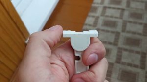Длинная гребёнка (ограничитель) для окна. Как установить
