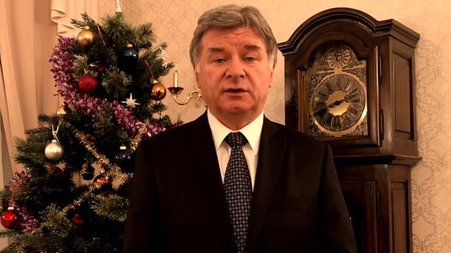 Новогоднее поздравление посла России в Эстонии А.М.Петрова смотреть онлайн