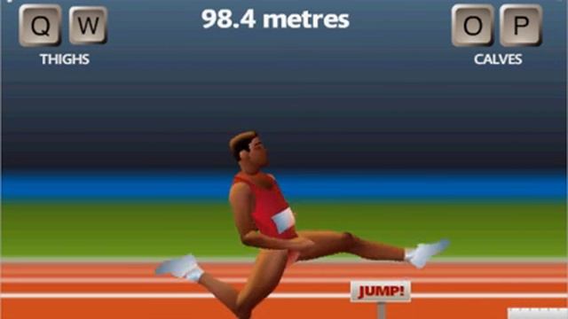 I Beat The QWOP Game! Goofy Run! Epic Last 10 Meters! смотреть онлайн