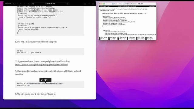 React Native CRUD (2021) Introduction/Tutorial. (1/4) смотреть онлайн