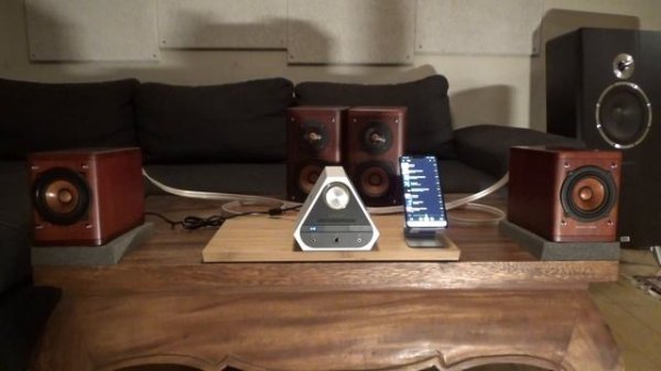 JVC Vector Wood Cone Full range - Creative X7 Part 2