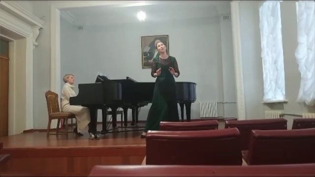 Осначенко Дарья - Слова А. Пушкина Музыка М. Глинки "Я здесь, Инезилья" смотреть онлайн