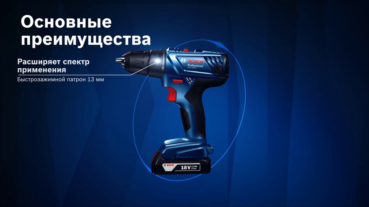 Bosch GSR 140-Li и 180-Li обзор смотреть онлайн