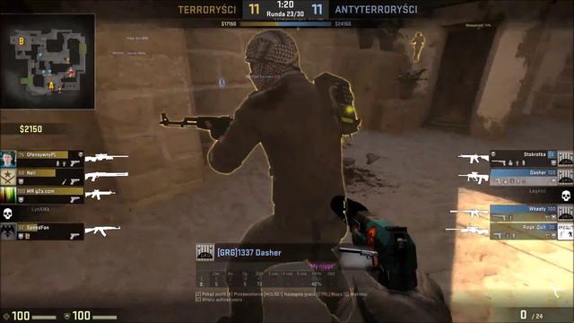 CS:GO Afk + Bot vs. Grzejniczki смотреть онлайн