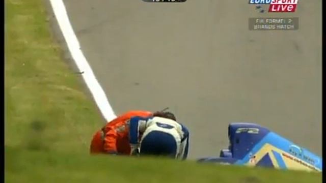 Henry Surtees Brands Hatch Crash 2009 смотреть онлайн