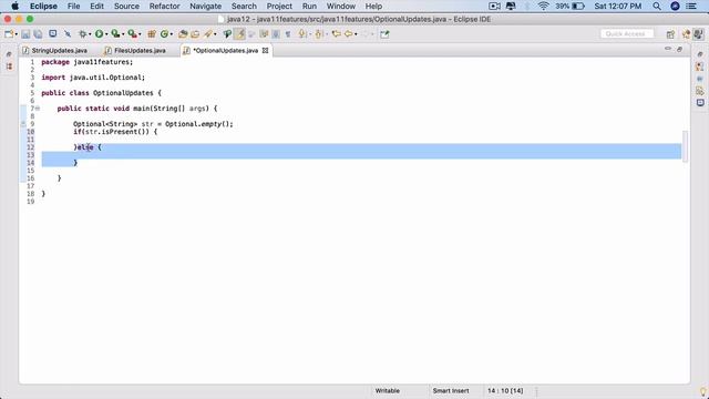 Java 11 Features - isEmpty on Optional смотреть онлайн