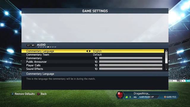 COMO MUDAR O IDIOMA DO NARRADOR E DO COMENTARISTA NO FIFA 14 смотреть онлайн