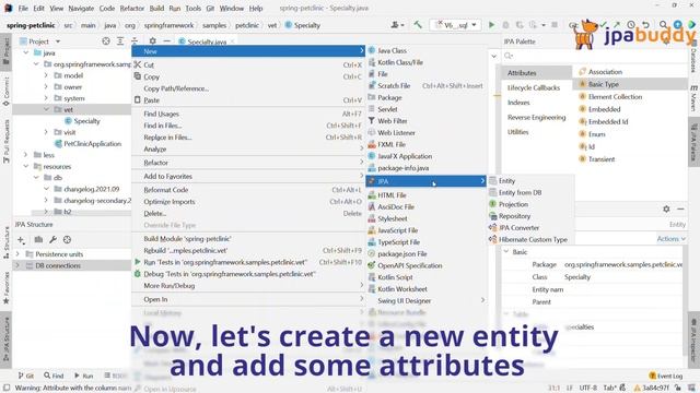 Configuring Table/Column Naming Templates | JPA Buddy смотреть онлайн