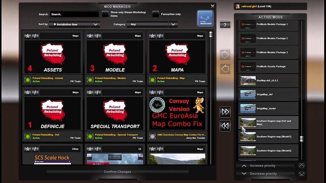 ETS2 1.42 MAP COMBO (UPDATE 2) Poland Rebuilding v 2.52, North Macedonia Rework v1.43 35 MAPS смотреть онлайн
