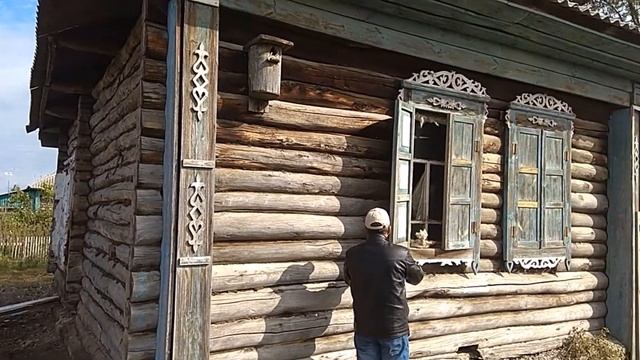 Осмотр дома и будущей усадьбы сибирского татарина в Уленкуле. Сентябрь 2019 г. смотреть онлайн