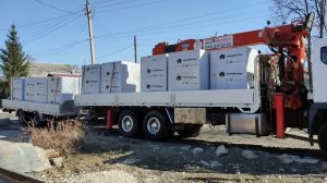 Пристрой к гаражу#2.Из чего строить пристрой- Твинблок Теплит.  Теплотрасса- скорлупа ППУ 108*60.