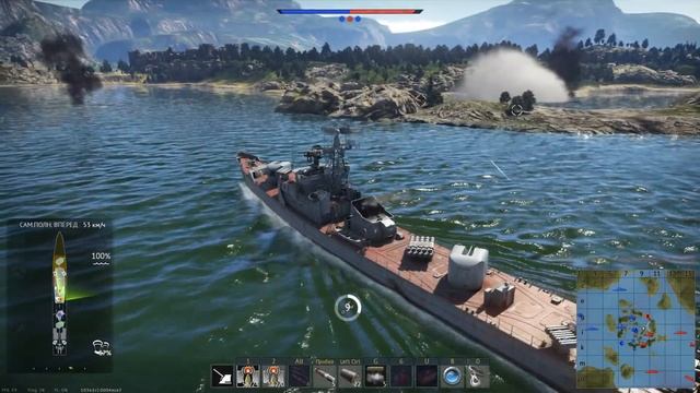 ПРОЕКТ 159 - СОВЕТСКИЙ СТОРОЖЕВОЙ КОРАБЛЬ В WAR THUNDER смотреть онлайн