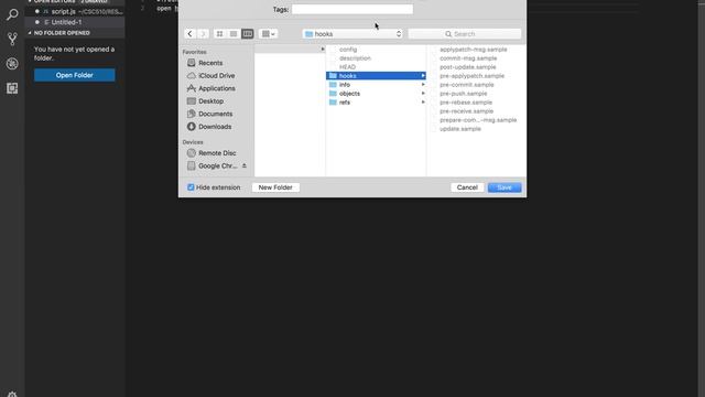 Git post-commit hook смотреть онлайн