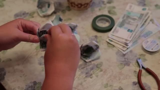 Букет из денег. Мастер класс смотреть онлайн