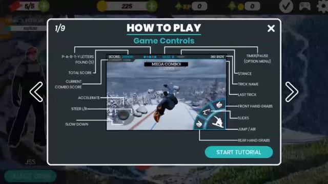 Snow Party Aspen - Android Gameplay - Snowboarding Games смотреть онлайн