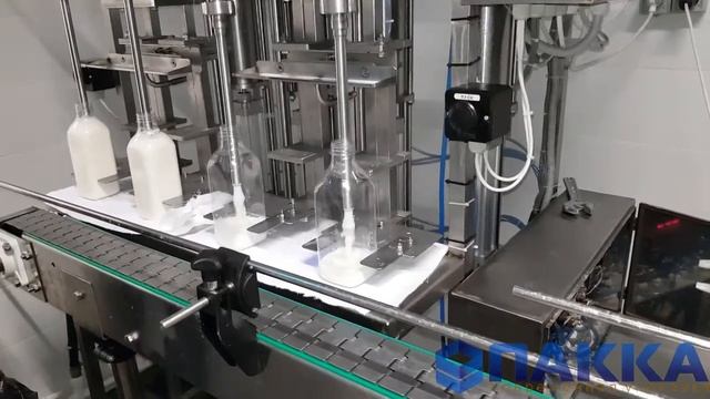 Линия розлива молока в ПЭТ бутылки (для малых производств) смотреть онлайн