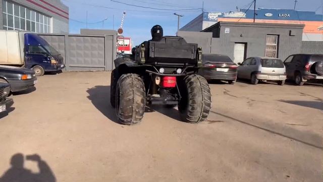 КВАДРОЦИКЛ СОКОЛ ОБЗОР QUAD BIKE FALCON REVIEW