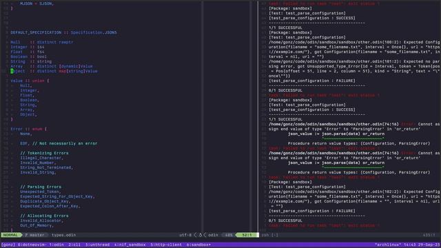 Testing and JSON decoding in Odin смотреть онлайн