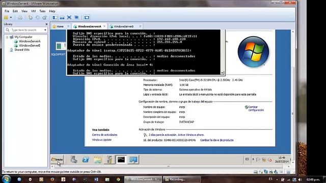 Conexiones mediante SQL Management entre dos maquinas virtuales. смотреть онлайн