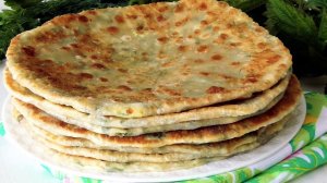 Адыгейские✨ Лепёшки с сыром и зеленью!