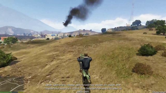 GTA5 Часть 33 Свободное падение (Caida Libre) (no comment)