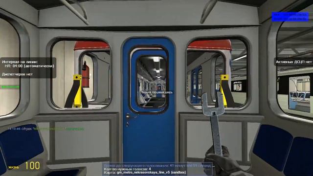 Metrostroi FS обзор 81-717 Номерной смотреть онлайн