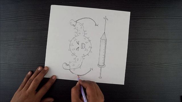Coronavirus Prevention Poster Drawing // Coronavirus Awareness Poster Drawing // Pencil Drawing смотреть онлайн