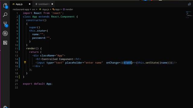 Controlled Component in Reactjs # 34 | Reactjs Hindi Tutorial | Reactjs #reactjs #reactjsfullcours смотреть онлайн
