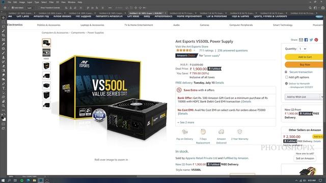 Photoshop album designing in Telugu | album designing computer parts | Photo editing computer parts смотреть онлайн