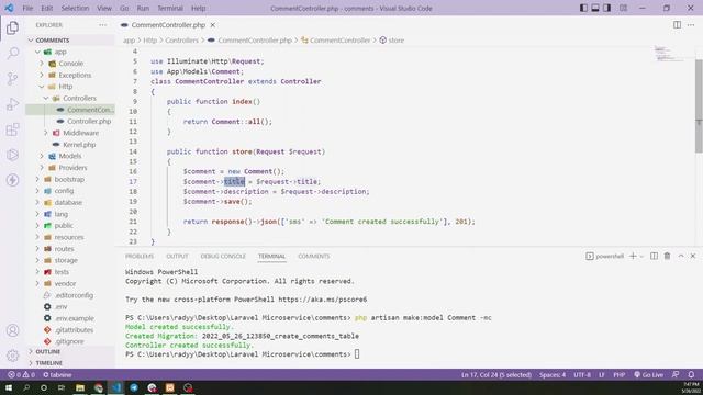 Laravel 9 Basic Microservices смотреть онлайн