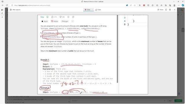 LeetCode 1710 | Maximum Units on a Truck | Array | Java смотреть онлайн