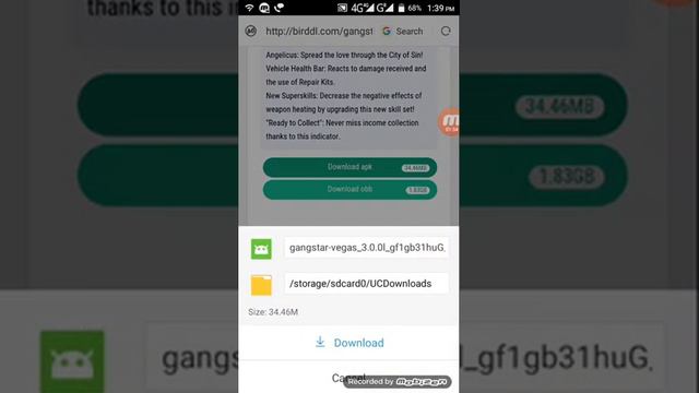 How to Download Gangstar 4(vegas) in 90 MB गैंग्स्टर वेगास को नाइनटी (९०)i смотреть онлайн