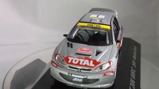 CM's 1/64 Rally Car Collection PEUGEOT 206 WRC 2001 Monte Carlo