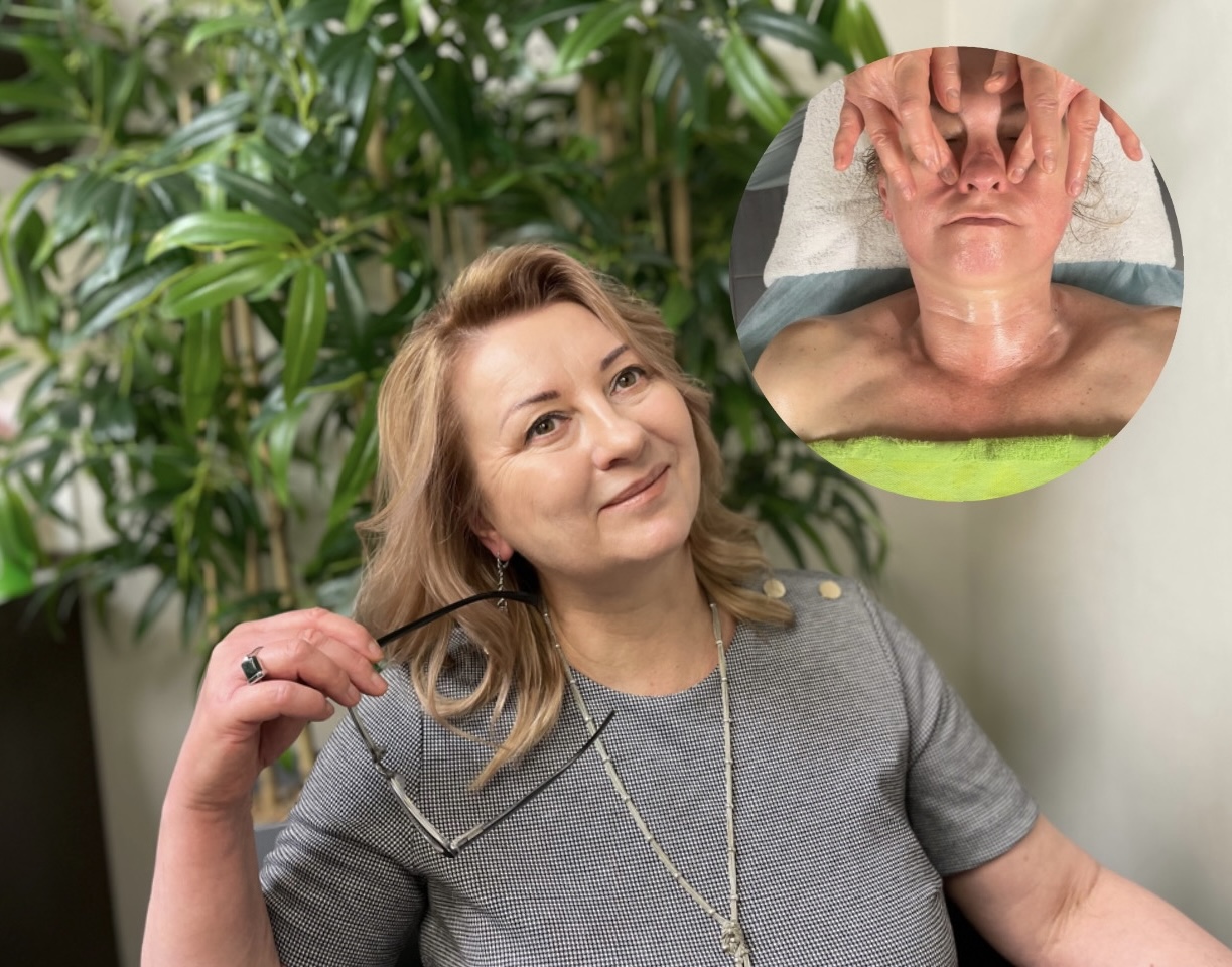 Лимфодренажный массаж лица.