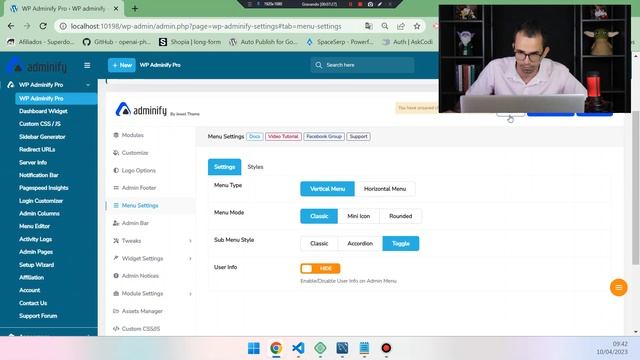 Adminify WP - Melhor Plugin para Personalizar o admin do WordPress смотреть онлайн