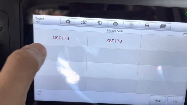 Scan ECU sienta, lihat error code menggunakan OBD scanner. смотреть онлайн