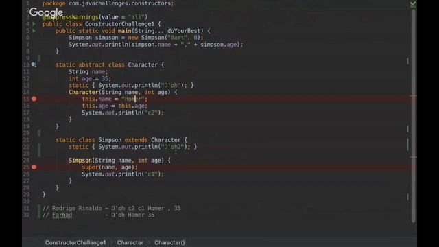 Java Challengers #14 - Constructors, static block, instance block смотреть онлайн