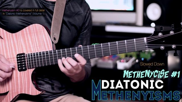 "In The Style of Pat Metheny" - DIATONIC METHENYISMS (Methenycise #1 - C minor blues) смотреть онлайн
