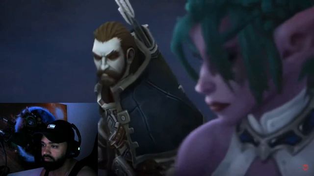 HESH REACTION TO NATHANOS DEATH, WOW CINEMATIC.